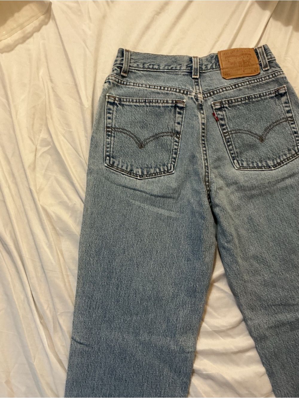 Levi's Vintage Women’s 512 Slim Fit Jeans Tapered Leg - Picture 10 of 14